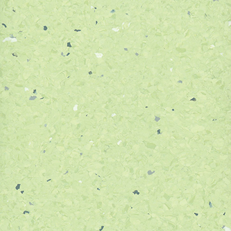 低彩度の色合いの均一な床材