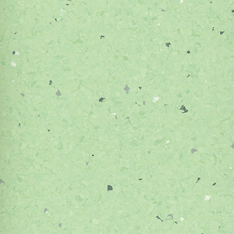 低彩度の色合いの均一な床材