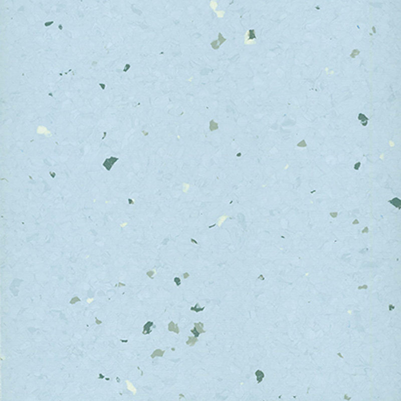 低彩度の色合いの均一な床材